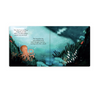 Illustration of an underwater scene with an octopus and text on a book page.