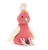 Jellycat Squawkatoo colourful cockatoo plush toy