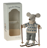 Maileg Big Brother mouse in winter outfit