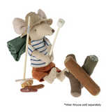 Miniature Maileg campfire for Hiker Mouse adventures
