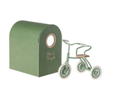 Metal tricycle toy for Maileg mouse play