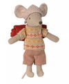 Maileg Big Sister Hiker Mouse 2023 with sleeping bag