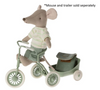 Miniature Maileg bike in vintage green finish

