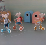 Big Sister Maileg tricycle adventure scene