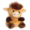 Small soft Highland cow plush toy for kids