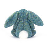 Jellycat Azure Bashful Bunny dreamy fur medium size