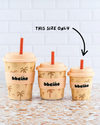 Eco-friendly neutral baby cup Oasis design