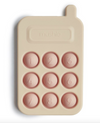 Mushie Phone Press Toy - Blush