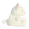 White plush cat with crown Palm Pals 13cm