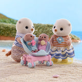 Sylvanian Families Sea Otter Family | Collectible Doll Family Playset