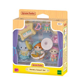 Sylvanian Families Nursery Concert Set packaging on a white background