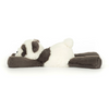 Soft panda bear plush with floppy arms by Jellycat