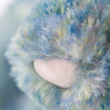 Pastel blue pink green bunny stuffed toy Jellycat