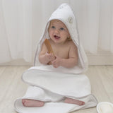 Organic Baby Muslin Hooded Towel - Dandelion