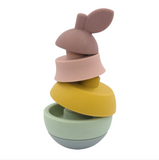Silicone Pear Stacking Puzzle