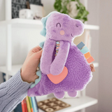 Itzy Lovey™ Plush and Teether Toy - Dempsey the Dino