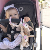 2pk Stroller Toys - Fawn & Bunny